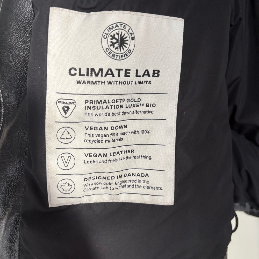 Cloud Puff Winter Jacket Shiny Black by Wilfred | Aritzia |Gorpcore | Vegan - Picture 10 of 15